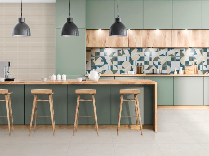 Cocina moderna y artística