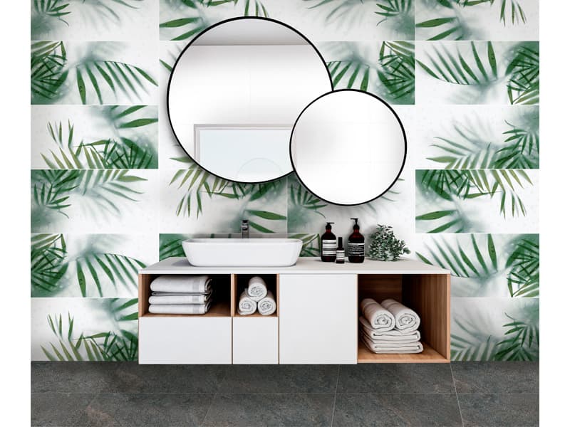 Baño natural con aire selvático