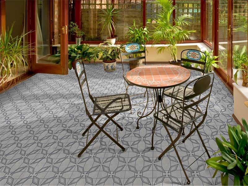 Comedor exterior y único