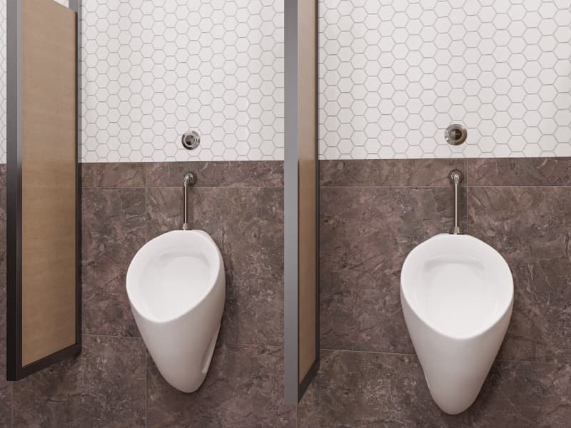 Baño institucional para hombres