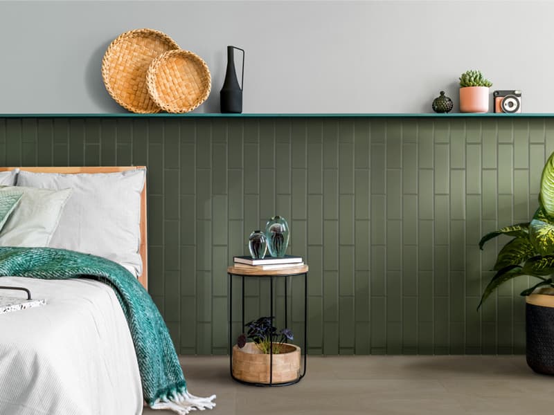 Alcoba principal con diseño moderno