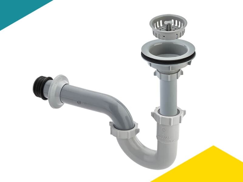 Canastillas, desagües y sifones