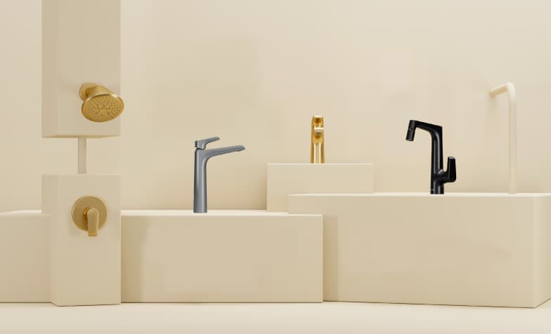 Griferías y duchas con acabado antimicrobiano