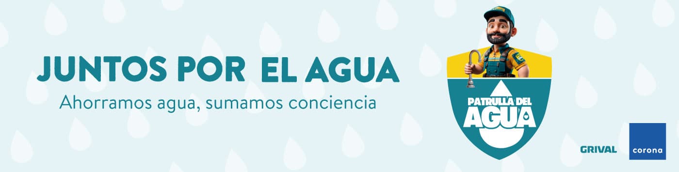 Juntos por el agua, ahorramos agua, sumamos conciencia