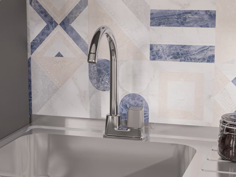 Grifería para lavaplatos ahorradora de agua