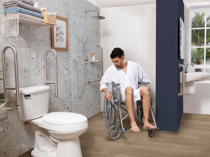 Baño seguro para toda la familia