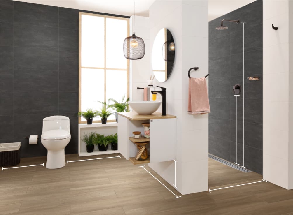 Propuesta de baño remodelado Corona