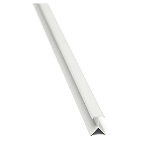 Aluminio Guardacanto Flecha Blanco