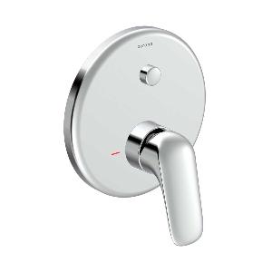 Mezclador para ducha monocontrol Liquid con desviador