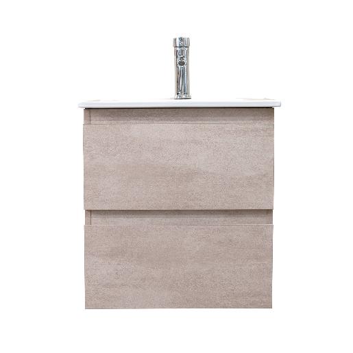 Mueble Pamplona con lavamanos Concrete 50x46 cm