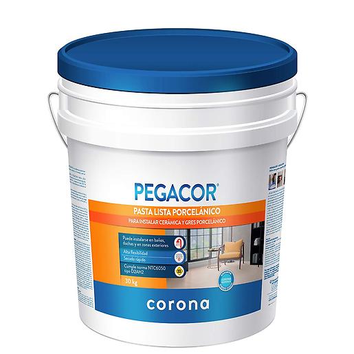 Pegacor® Pasta Lista Gres Porcelánico 30 Kg