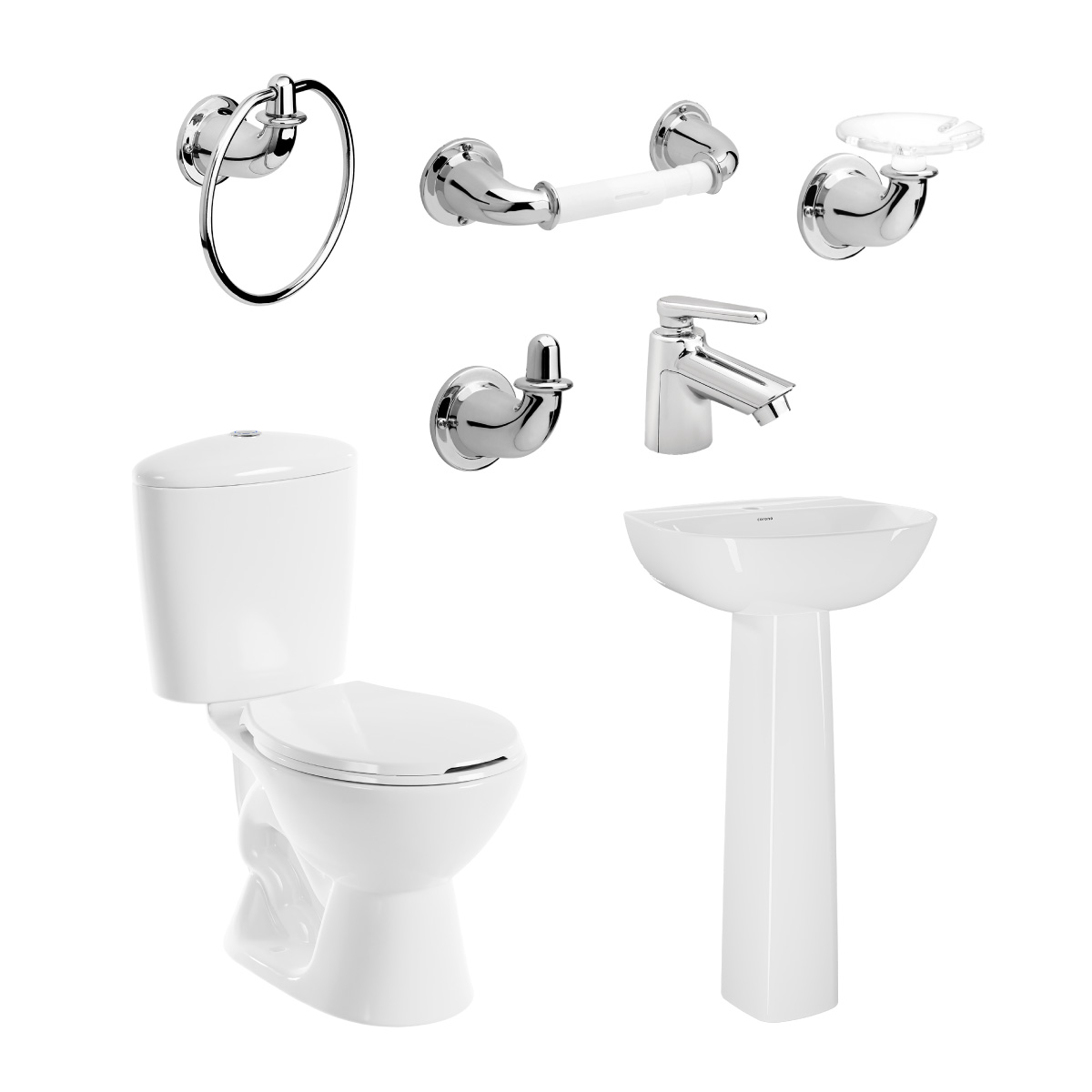 COMBO MANANTIAL BLANCO CON PED 100