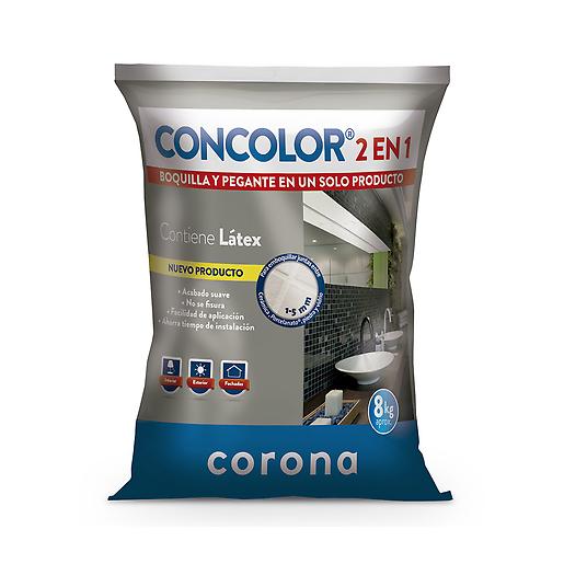 Boquilla Concolor® 2 en 1 blanco hueso x 8 kg