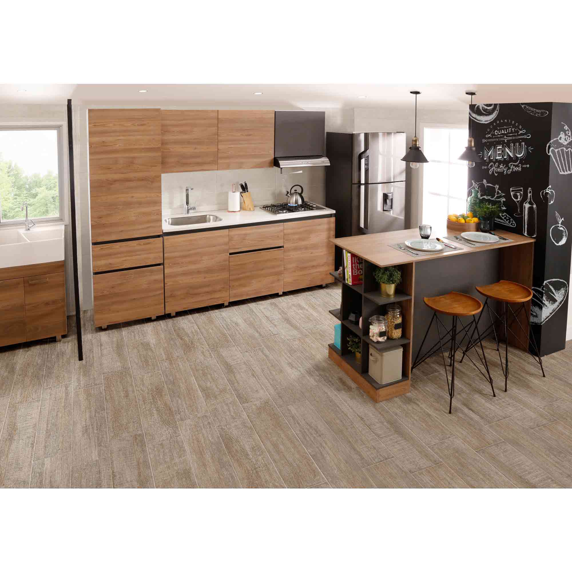 Cocina integral Soho 180 cm izquierda Corona Colombia