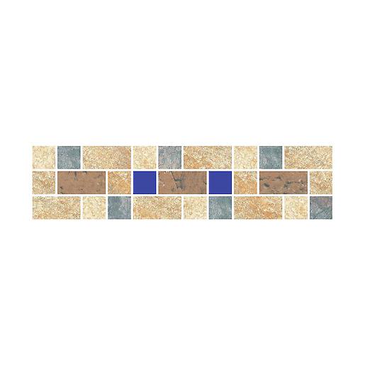 Mosaico Vera Azul Cara Única 7.3x29.8