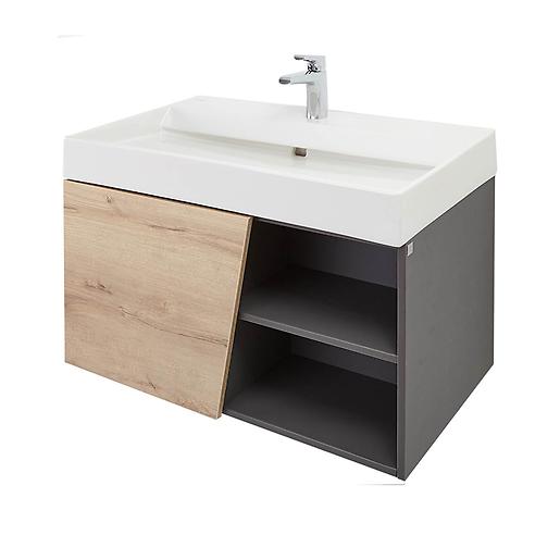Ambiente Mueble para baño Fussion Vital de 80 cm con lavamanos