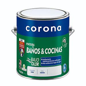 PINTURA BAÑOS Y COCINAS BLANCO CORONA GL